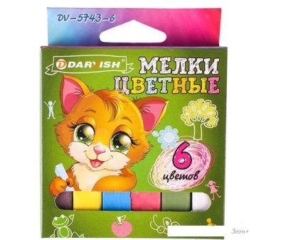 Мел канцелярский Darvish DV-5743-6