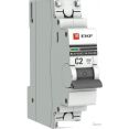 Выключатель автоматический EKF PROxima 1P 2А (C) 6кА ВА 47-63 DC mcb4763-DC-1-02C-pro