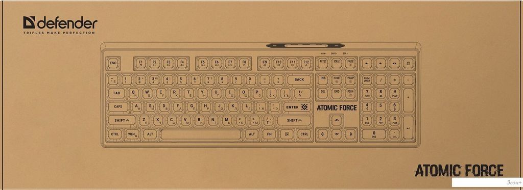 Клавиатура Defender Atomic Force GK-005