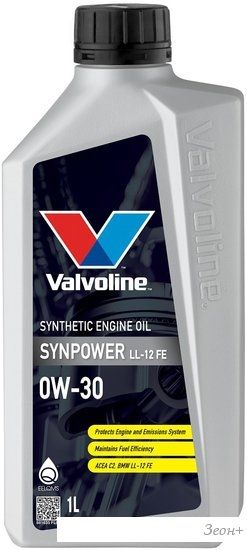 Моторное масло Valvoline Synpower LL-12 FE 0W-30 1л