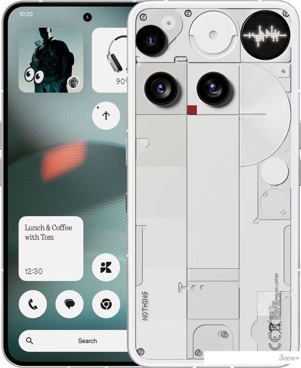 Телефон Nothing Phone (3) 12GB/256GB (белый)