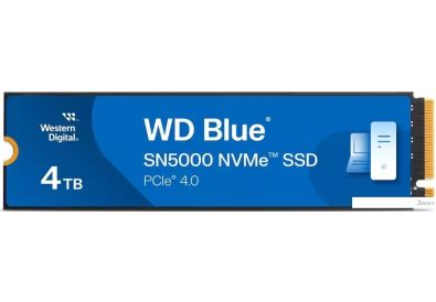 SSD WD Blue SN5000 4TB WDS400T4B0E