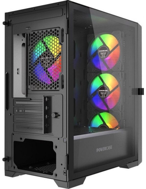 Корпус Powercase Alisio Micro X4B V2 LE CAMCXB-A4-LE