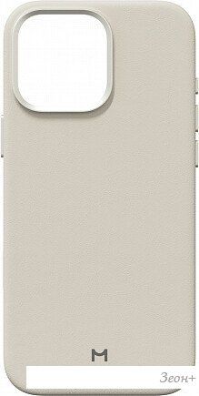 Чехол для телефона Magssory Eco Leather Case Ivory для iPhone 16 Pro Max CLT029i