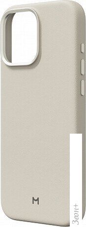 Чехол для телефона Magssory Eco Leather Case Ivory для iPhone 16 Pro Max CLT029i