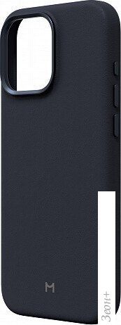 Чехол для телефона Magssory Eco Leather Case Blue для iPhone 16 Pro Max CLT029b