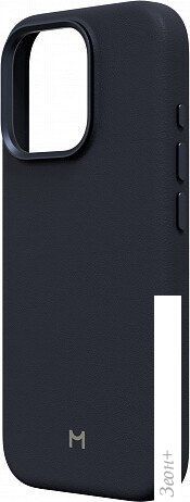 Чехол для телефона Magssory Eco Leather Case Blue для iPhone 16 Pro CLT028b