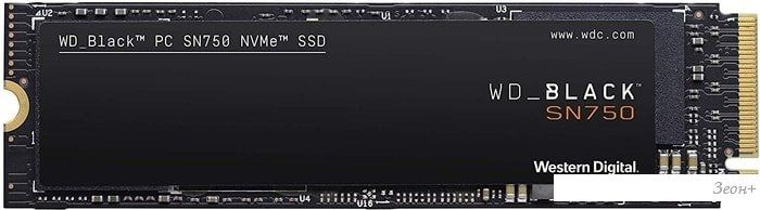 SSD WD Black SN750 500GB WDS500G3X0C
