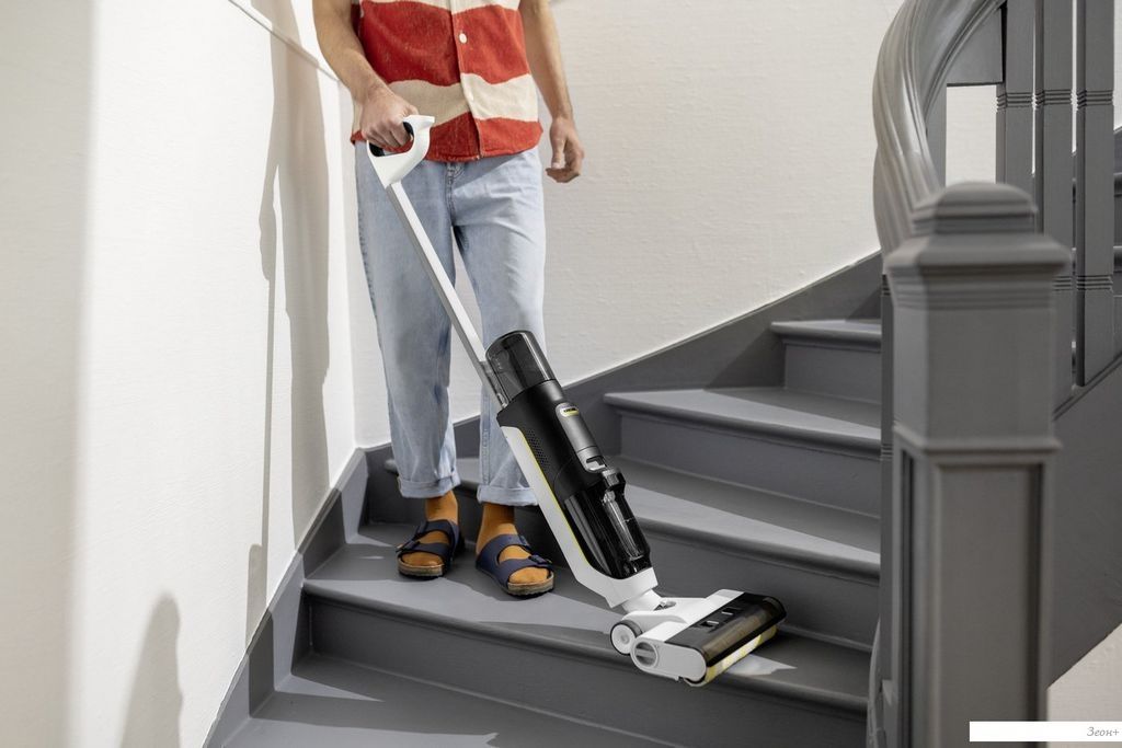 Вертикальный моющий пылесос Karcher FCV 3 Natural N 1.056-124.0