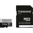 Карта памяти Transcend microSDXC 340S 512GB (с адаптером)