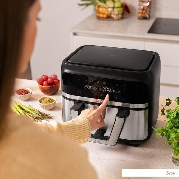 Аэрогриль (аэрофритюрница) Cecotec Cecofry Dual 9000