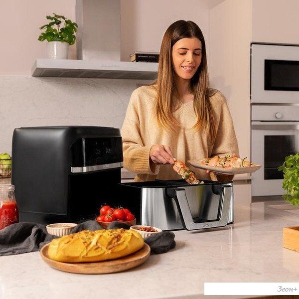Аэрогриль (аэрофритюрница) Cecotec Cecofry Dual 9000