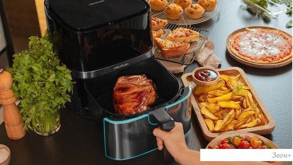 Аэрогриль (аэрофритюрница) Cecotec Cecofry Full Inox Pro 5500