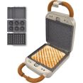 Многофункциональная сэндвичница Cecotec Rock'nToast Retro One Beige