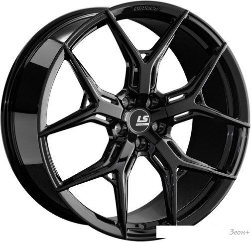 Литые диски LS FG14 22x10" 5x112мм DIA 66.6мм ET 55мм BK