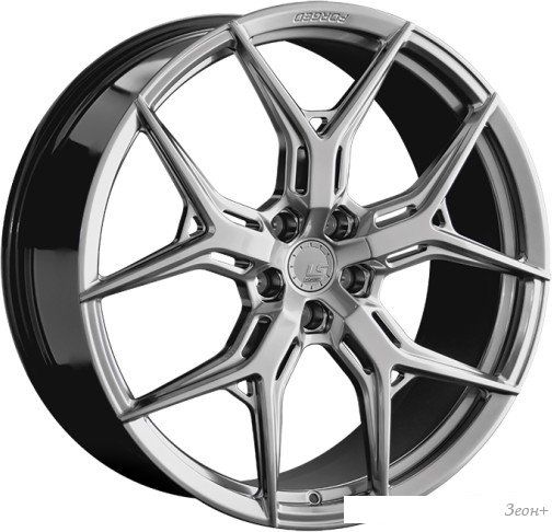 Литые диски LS FG14 21x9.5" 5x114.3мм DIA 67.1мм ET 38мм HPB