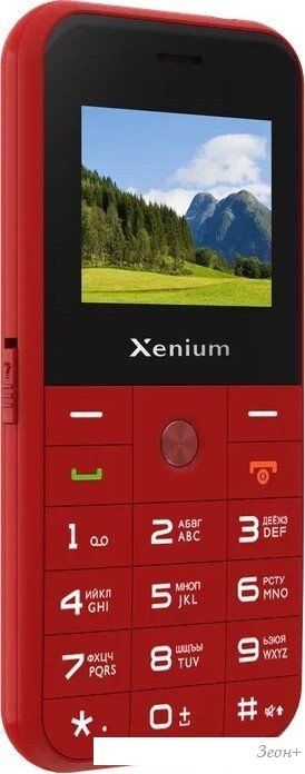 Телефон Xenium X718 (красный)