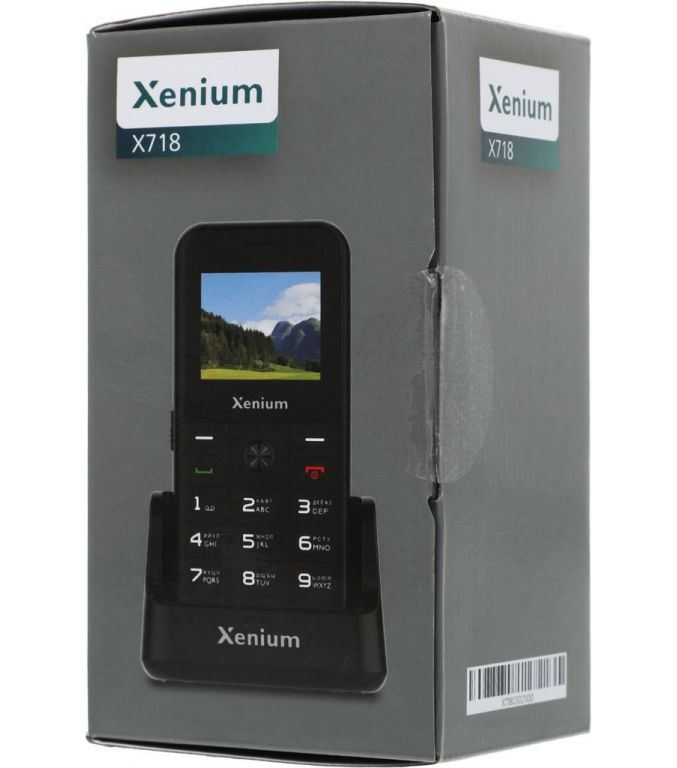 Телефон Xenium X718 (красный)