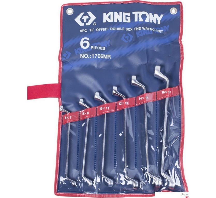 Набор ключей King Tony 1706MR (6 предметов)