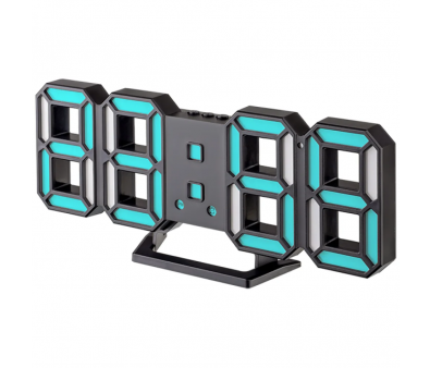Настольные часы Perfeo Luminous 2 PF-6111 Black-Blue PF_B4928