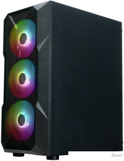 Корпус XASTRA A304 4FRGB (черный)