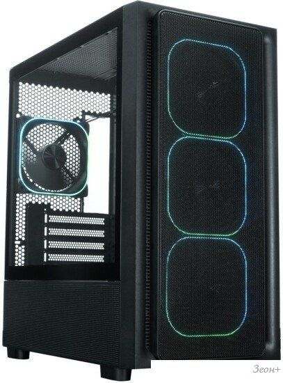 Корпус XASTRA A411M 4ARGB-FG (черный)