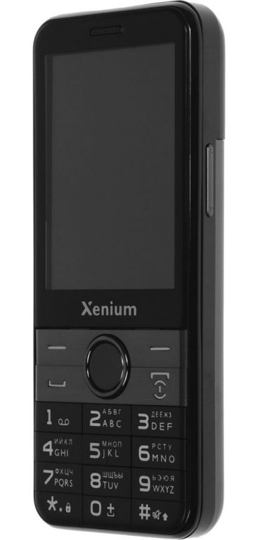 Телефон Xenium X800 (черный/серый)
