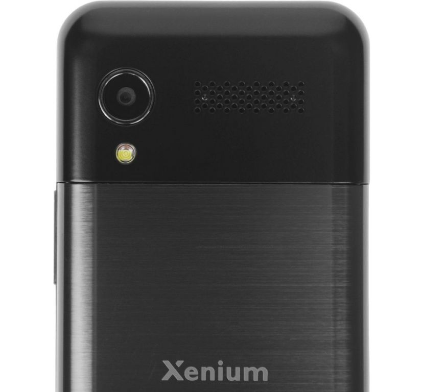 Телефон Xenium X800 (черный/серый)