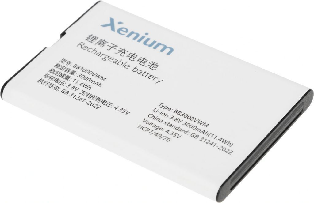 Телефон Xenium X800 (черный/серый)
