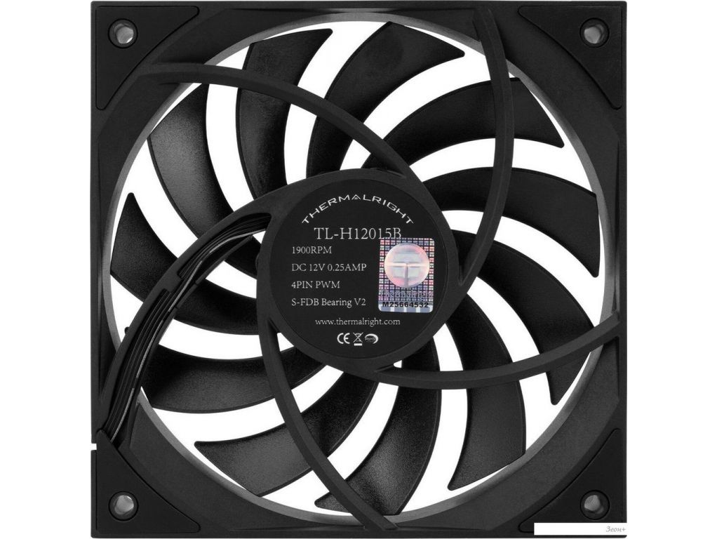 Вентилятор для корпуса Thermalright TL-H12015B (черный)