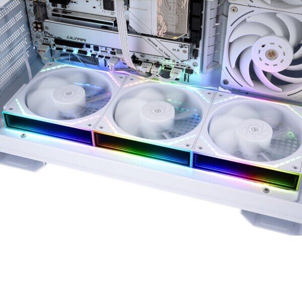 Комплект вентиляторов для корпуса Thermalright TL-M12QRW X3 (белый)