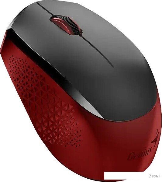 Мышь Genius NX-8000S USB-A (черный/красный)