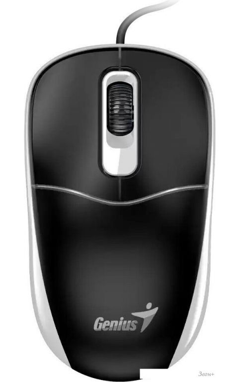 Мышь Genius DX-111 USB-A (черный/серый)