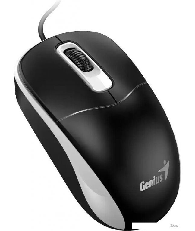 Мышь Genius DX-111 USB-A (черный/серый)