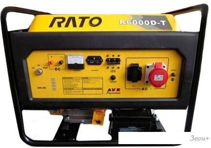 Бензиновый генератор Rato R6000D-T