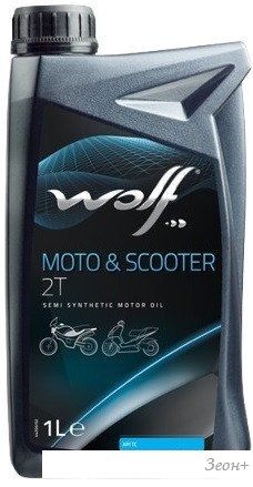Моторное масло Wolf Moto & Scooter 2T 1л