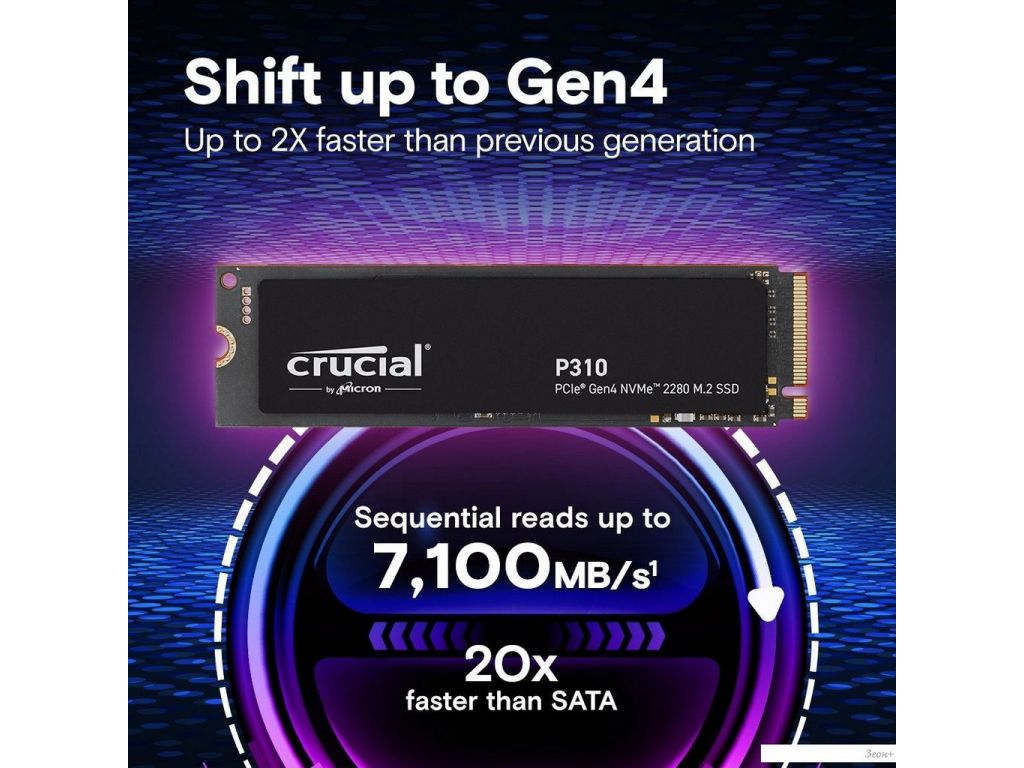 SSD Crucial P310 2280 4TB CT4000P310SSD8