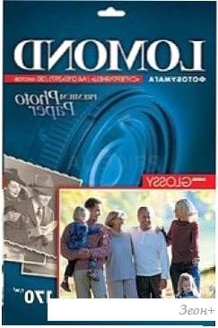 Фотобумага Lomond суперглянцевая односторонняя A4 170 г/кв.м. 20 листов (1101101)