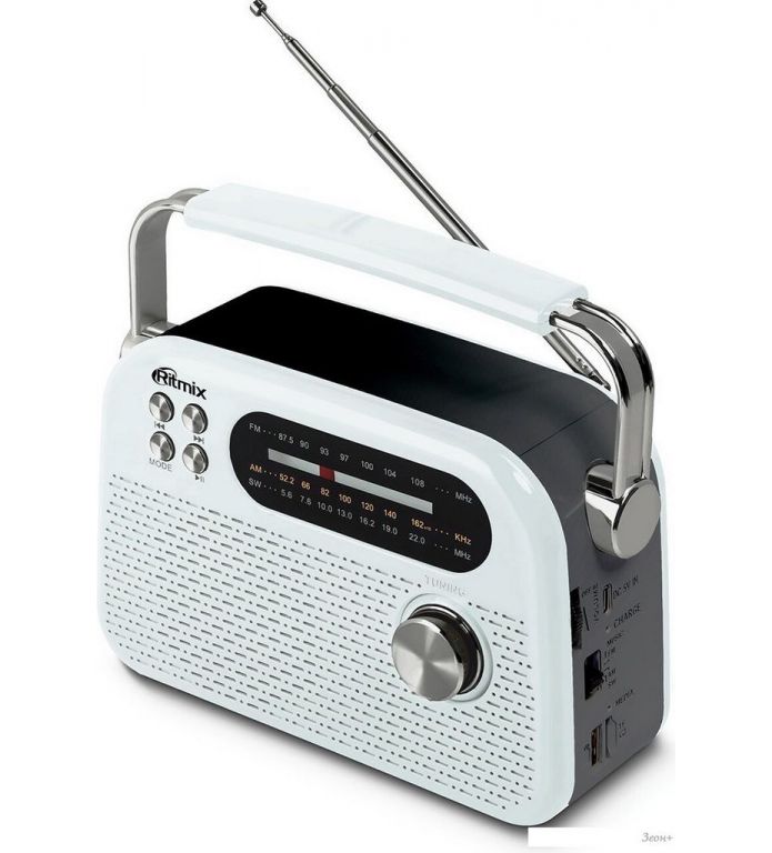 Радиоприемник Ritmix RPR-045 (белый)