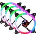 Комплект вентиляторов для корпуса Ginzzu 12RR4 (4 шт.)