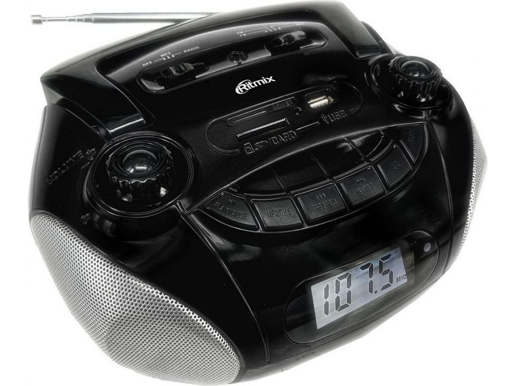 Магнитола Ritmix RBB-040BT