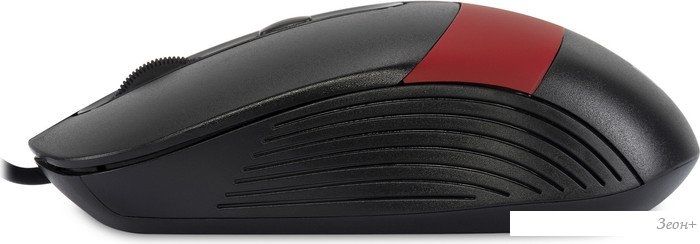 Мышь Oklick 310M (черный/красный)
