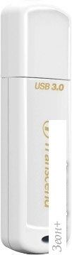USB Flash Transcend JetFlash 730 256GB (белый)