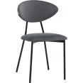 Стул Stool Group Квинси vd-kvinsy-b27 (велюр темно-серый)