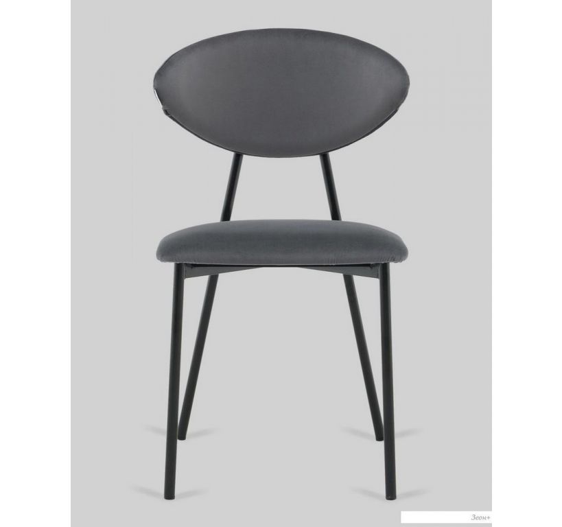 Стул Stool Group Квинси vd-kvinsy-b27 (велюр темно-серый)