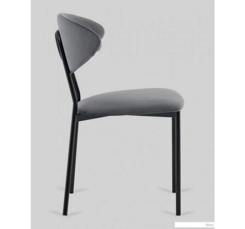 Стул Stool Group Квинси vd-kvinsy-b27 (велюр темно-серый)