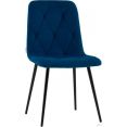 Стул Stool Group Одди Diamond AV 443-Cbl-KP3-9005 (велюр синий)