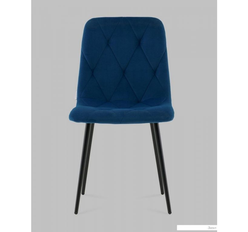 Стул Stool Group Одди Diamond AV 443-Cbl-KP3-9005 (велюр синий)