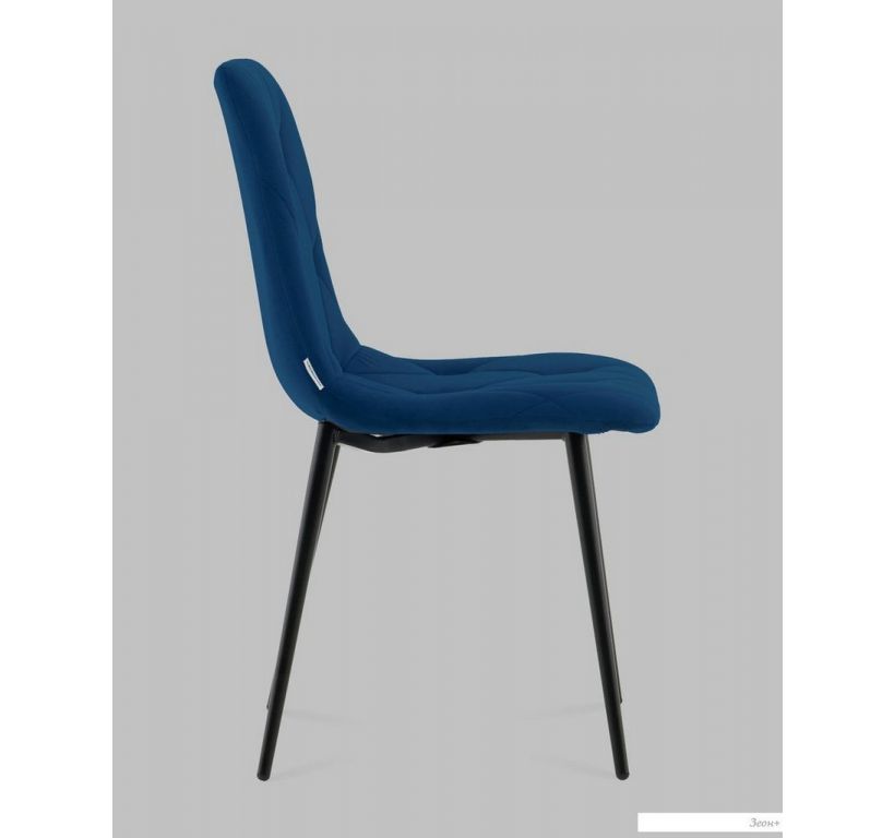 Стул Stool Group Одди Diamond AV 443-Cbl-KP3-9005 (велюр синий)