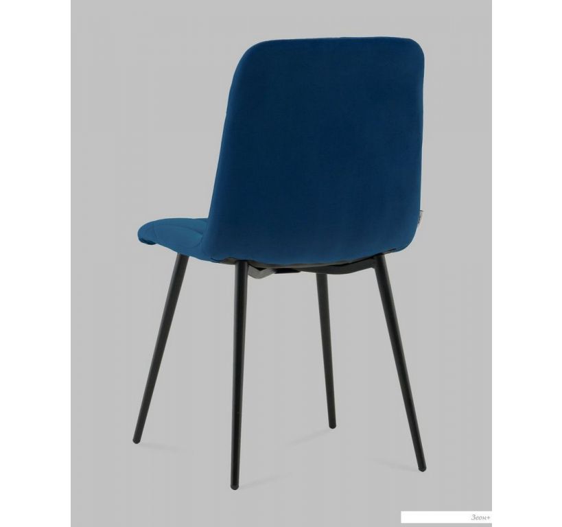 Стул Stool Group Одди Diamond AV 443-Cbl-KP3-9005 (велюр синий)